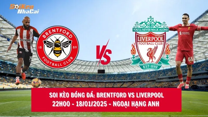 Soi kèo nhà cái Brentford vs Liverpool – 22h00 – 18/01/2025 – Ngoại hạng Anh